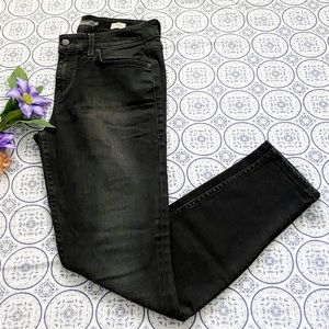 Level 99 Stella slouchy skinny faded black jean